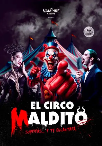 Cartel de El Circo Maldito