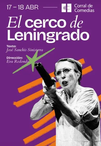 Cartel de El cerco de Leningrado