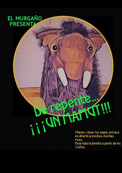 Cartel de De repente... ¡un mamut!