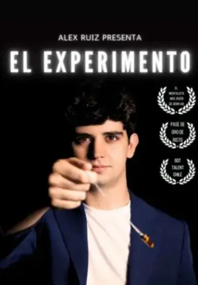 Cartel de Alex Ruiz: Mentalismo y misterio en la Gran Vía