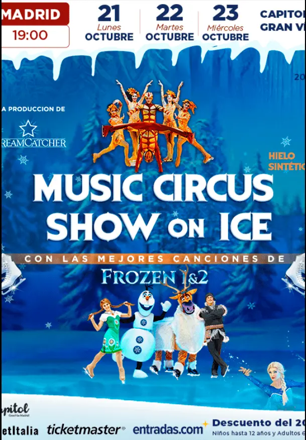 Cartel de Music Circus Show on Ice