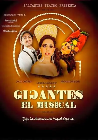 Cartel de Gigantes, el musical