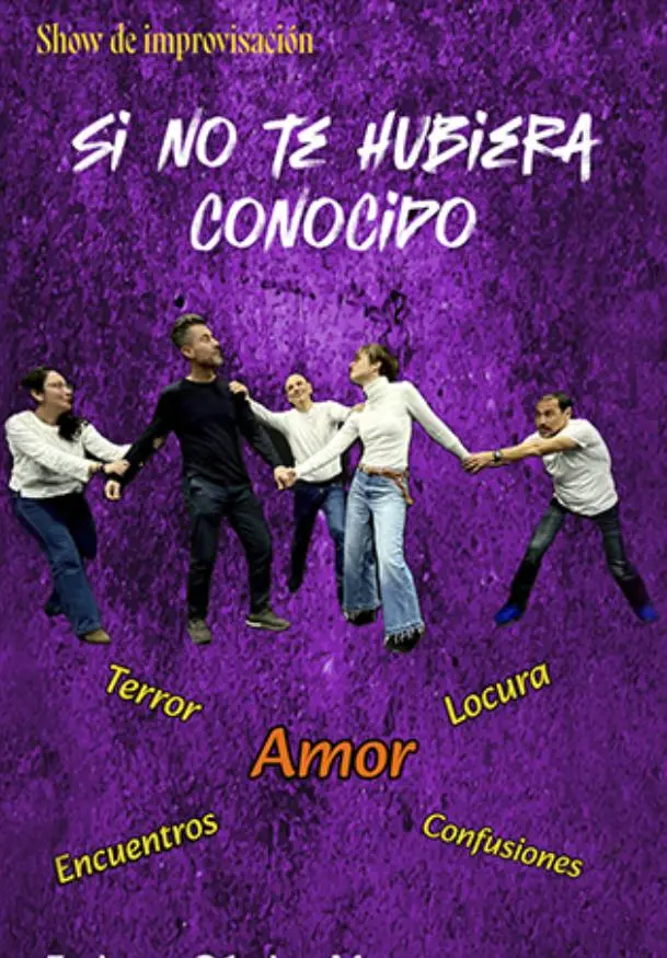 Cartel de Si no te hubiera conocido