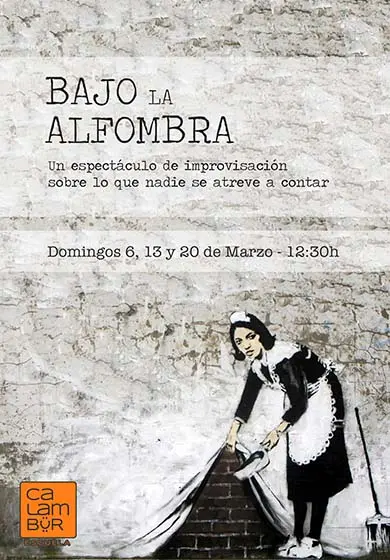 Cartel de Bajo la alfombra