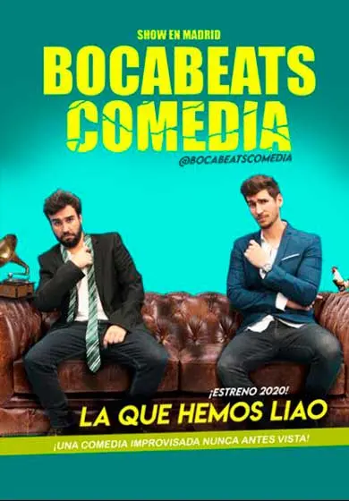 Cartel de Bocabeats Comedia