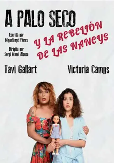 Cartel de A palo seco y la rebelión de las Nancys