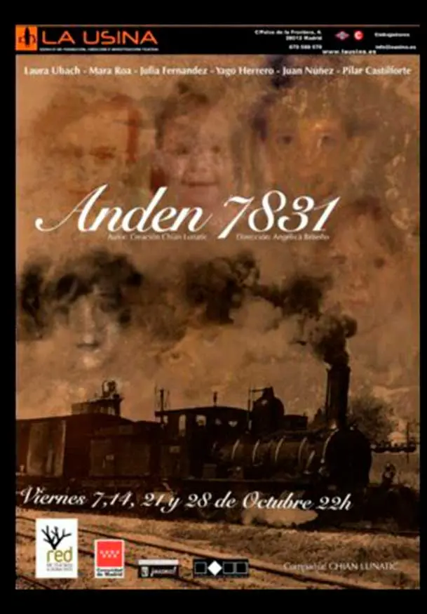 Cartel de Andén 7831