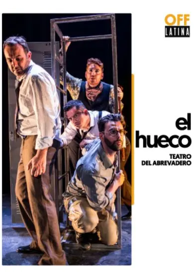 Cartel de El hueco - Teatro del Abrevadero
