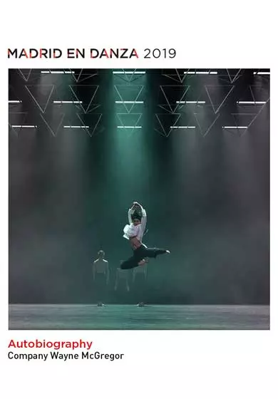 Cartel de Autobiography. Company Wayne McGregor