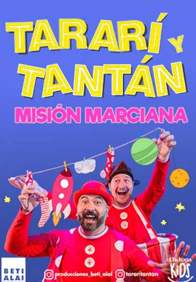 Cartel de Tararí y Tantán 2: Misión marciana