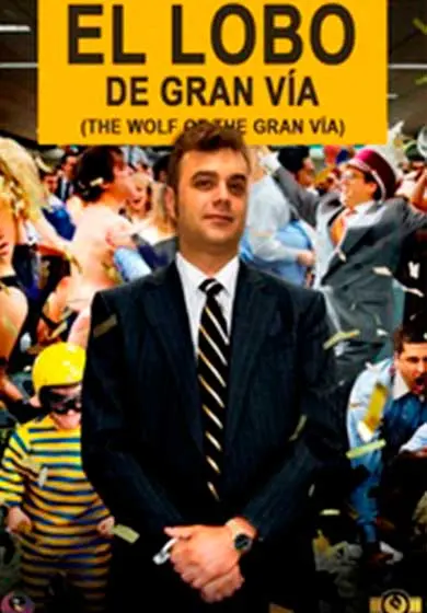 Cartel de Rubén García: El lobo de la Gran Vía