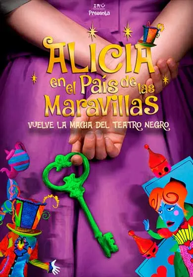 Cartel de Irú Teatro: Alicia en el País de las Maravillas