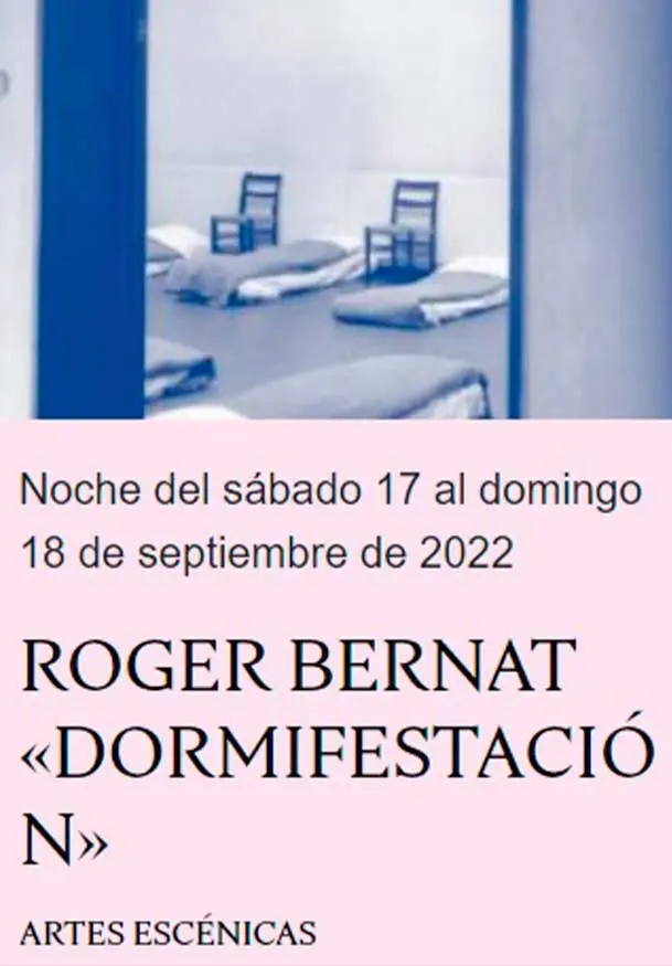 Cartel de Dormifestación