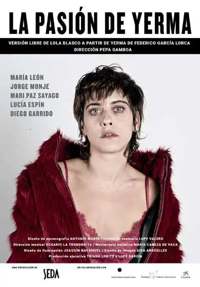 Cartel de LOLA BLASCO: La pasión de Yerma