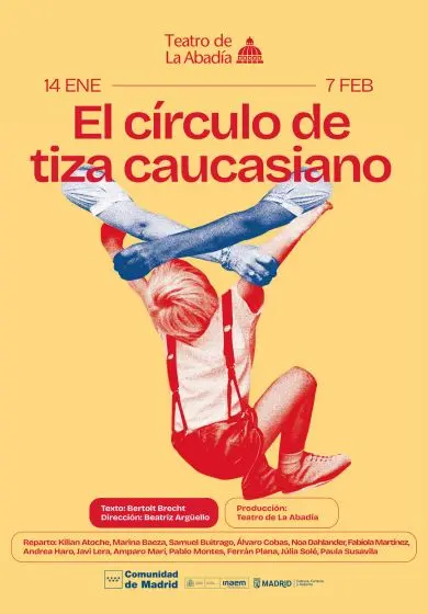 Cartel de El círculo de tiza caucasiano