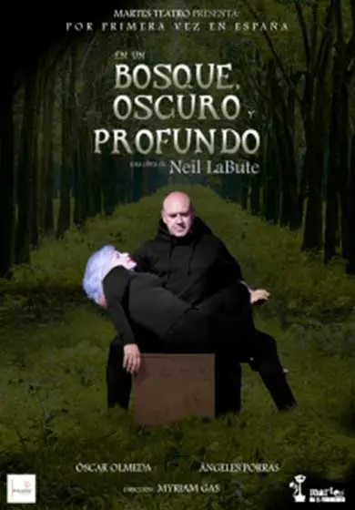 Cartel de En un bosque oscuro y profundo