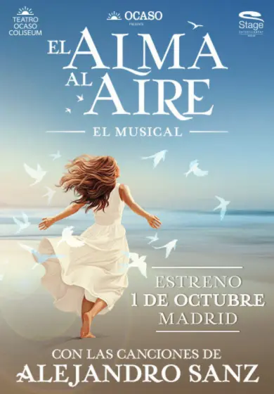 Cartel de El Alma al Aire, el musical