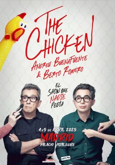 Cartel de The Chicken - Andreu Buenafuente y Berto Romero