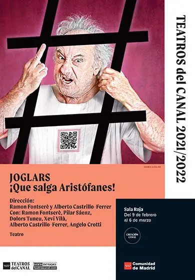 Cartel de JOGLARS: ¡Que salga Aristófanes!