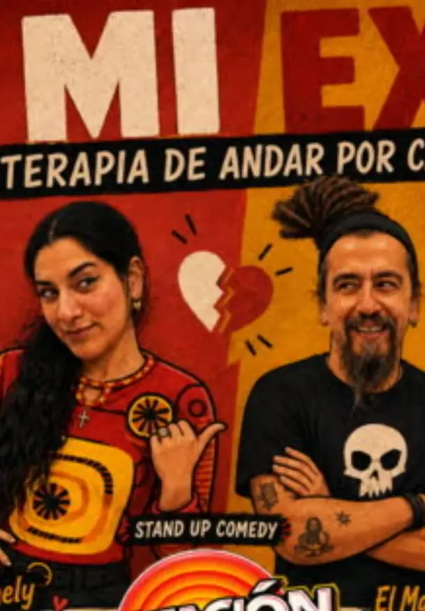 Cartel de Mi Ex, terapia de andar por casa