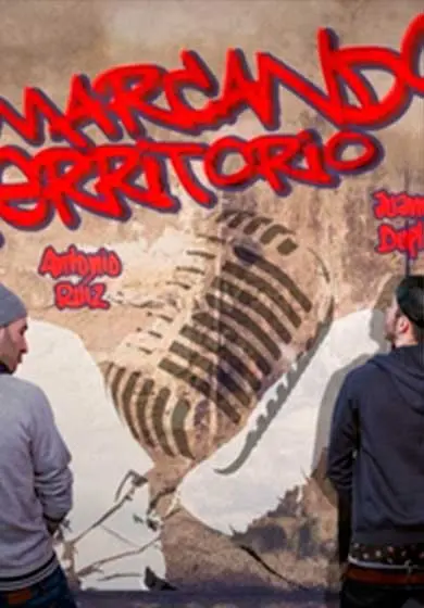 Cartel de Marcando territorio