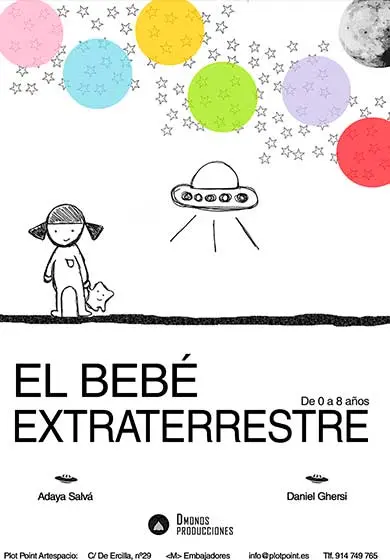Cartel de El bebé extraterrestre