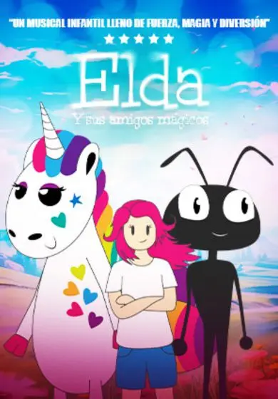 Cartel de Elda y sus amigos mágicos