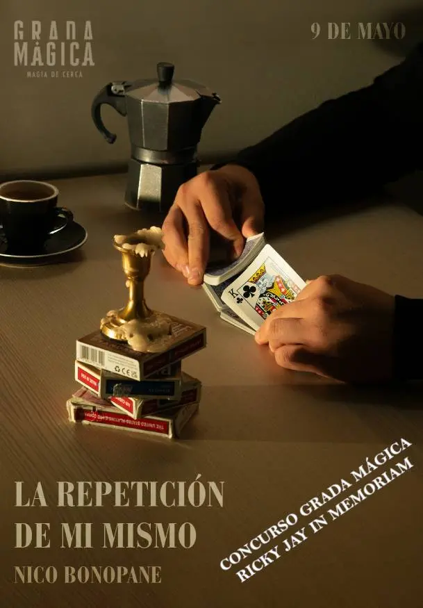 Cartel de La repetición de mí mismo