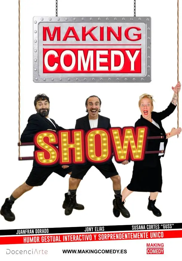 Cartel de Making Comedy Show
