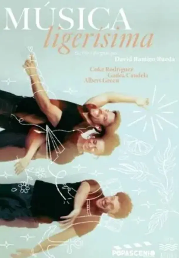 Cartel de Música ligerísima