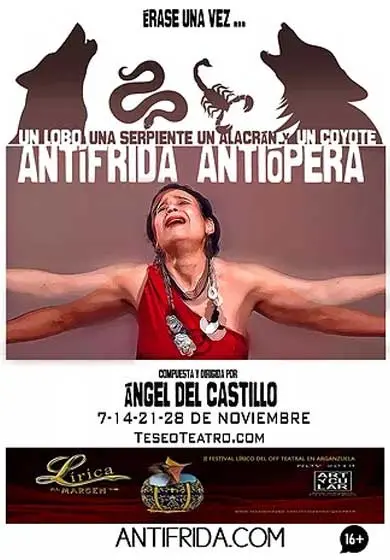 Cartel de Antifrida - Antiópera