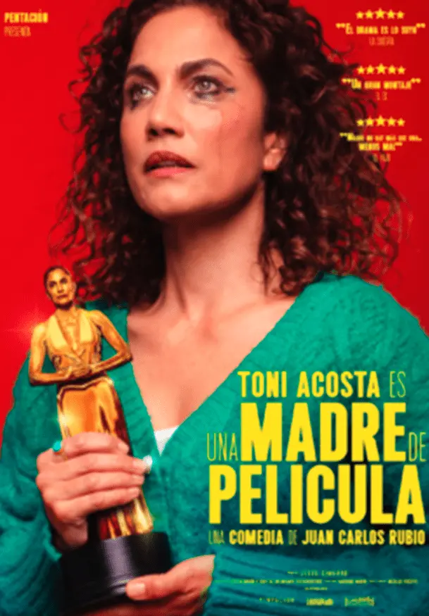 Cartel de Toni Acosta: Una madre de película