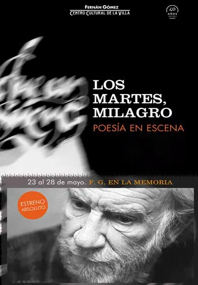 Cartel de Fernando Fernán Gómez en la memoria