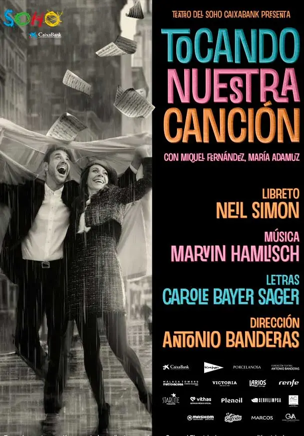Cartel de Antonio Banderas: Tocando nuestra canción