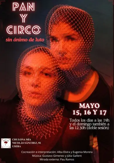 Cartel de Pan y circo: sin ánimo de luto
