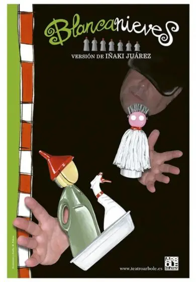 Cartel de Teatro Arbolé: Blancanieves