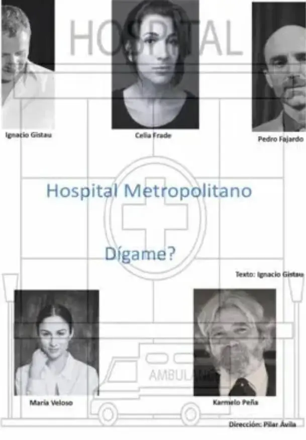 Cartel de Hospital Metropolitano, ¿dígame?