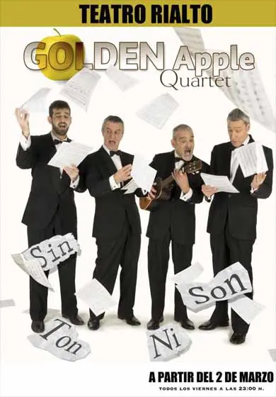 Cartel de Golden Apple Quartet