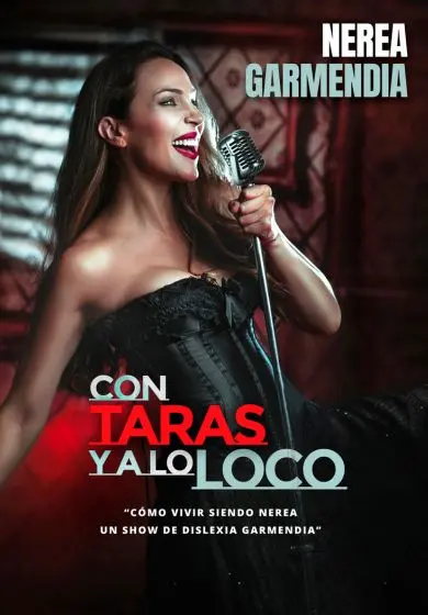 Cartel de Con Taras y a lo Loco - Nerea Garmendia