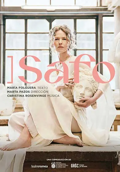 Cartel de Christina Rosenvinge, Marta Pazos, María Folguera: Safo