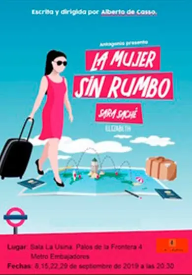Cartel de La Mujer Sin Rumbo