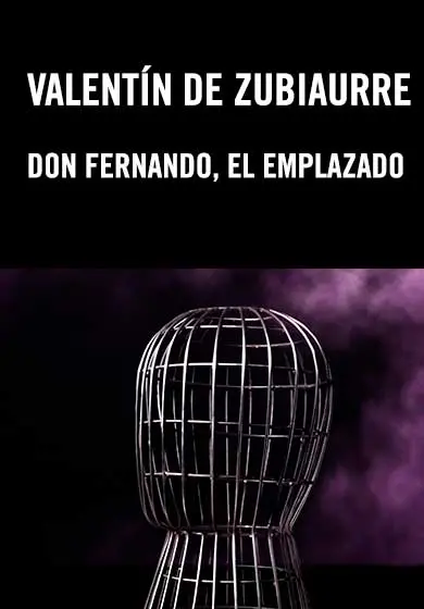 Cartel de Valentín de Zubiaurre: Don Fernando, el Emplazado