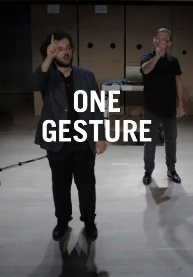 Cartel de One Gesture