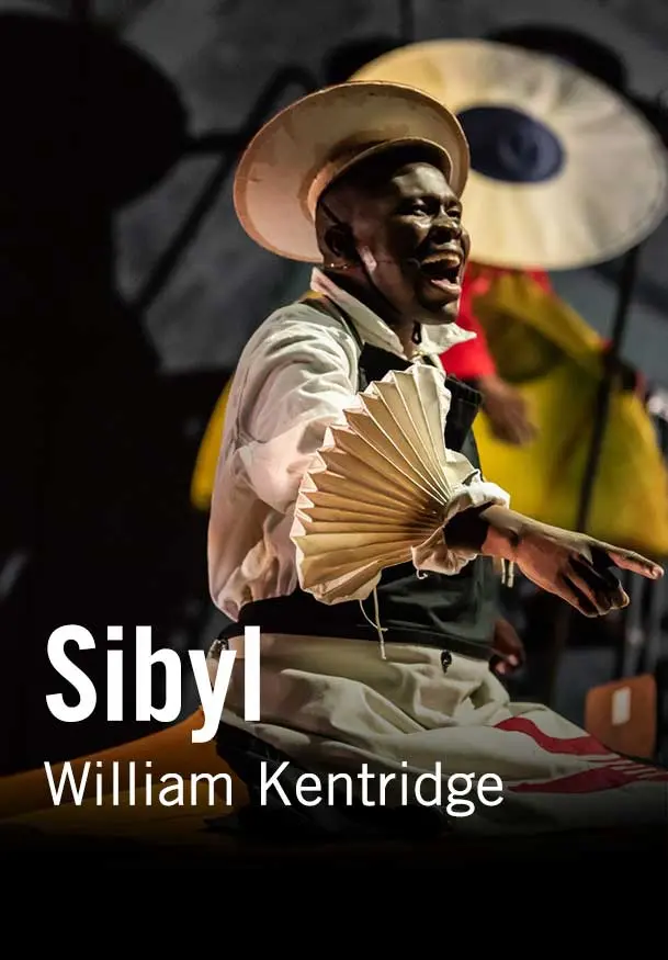 Cartel de William Kentridge: Sibyl