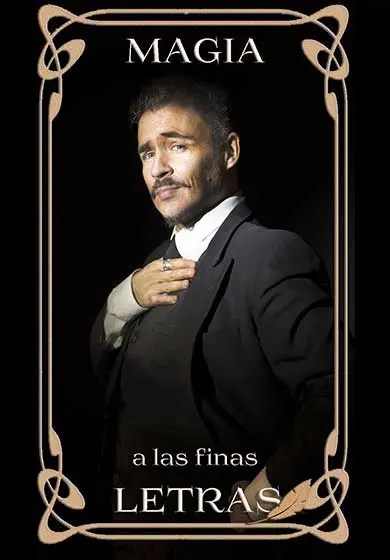 Cartel de Magia a las finas letras