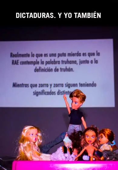 Cartel de Dictaduras. Y yo también