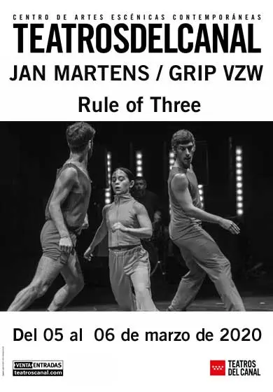 Cartel de Jan Martens/Grip VZW: Rule of Three