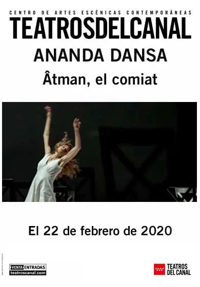 Cartel de ANANDA DANSA: Âtman, el comiat