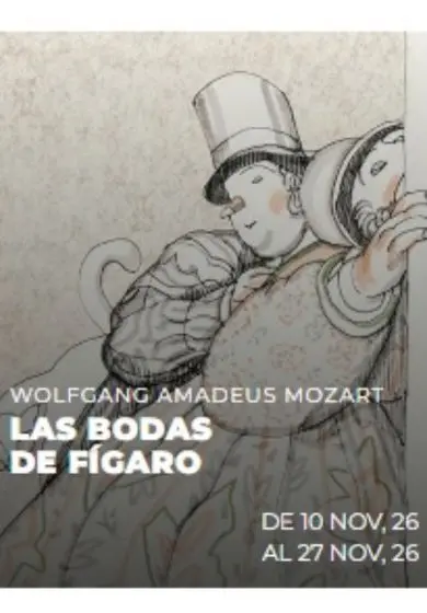 Cartel de Las bodas de Fígaro