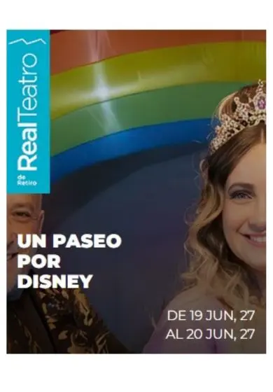 Cartel de Un paseo por Disney